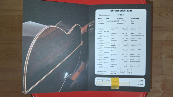Hanika Jahresmodel 2026